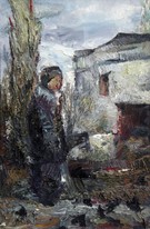 Lia Aminov nostalgia oil painting 2004.JPG