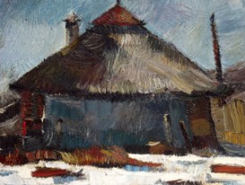 Lia Aminov old house painting.JPG