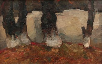Lia Aminov trees oil painting 2003.jpg