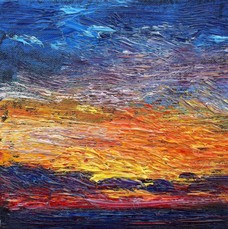Lia Aminov Sunset, 20x20 cm, 2015.jpg