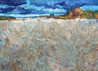 Lia Aminov Wheat field 2017, 50x70 cm, 2017.jpg
