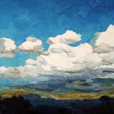 Lia Aminov White clouds, 50x50 cm, 2015.jpg