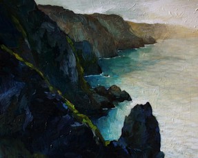 Lia Aminov, The cliffs 3, 40x50 cm, 2017.jpg