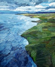 Lia Aminov Coastline, 60x50 cm, 2016.jpg