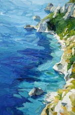 Lia Aminov Italian coast, 60x40 cm, 2016.jpg