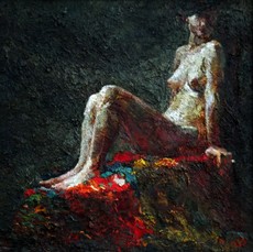 Lia Aminov female nude, 80x80 cm, 2006.jpg