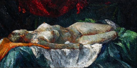 Lia Aminov female nude oil painting.JPG